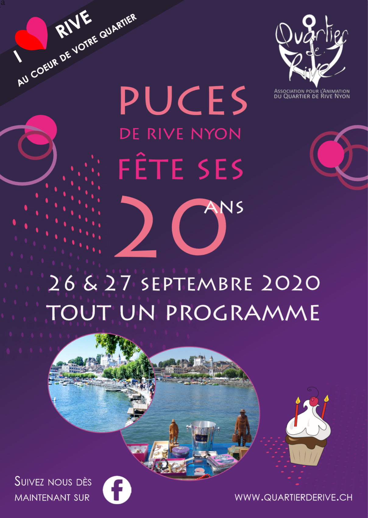 Puces de Rive Flyer A5 Puces de Rive Flyer A5